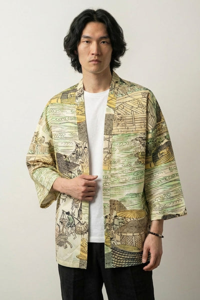 Printed Kimono Jacket 'Kaito Edition'