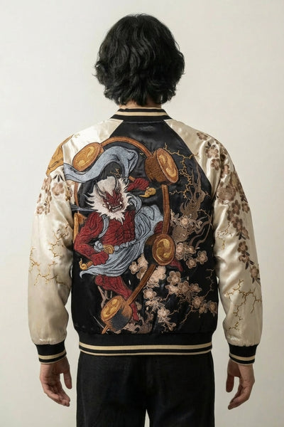 Raijin Sukajan Jacket 'Ten no Ikazuchi'