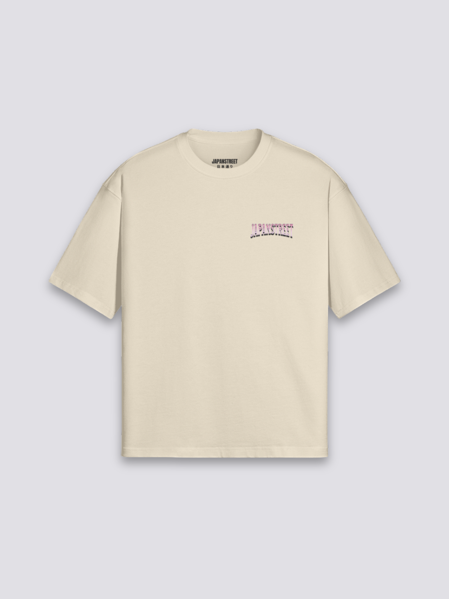 Additional view of japanese t-shirt with sakura print