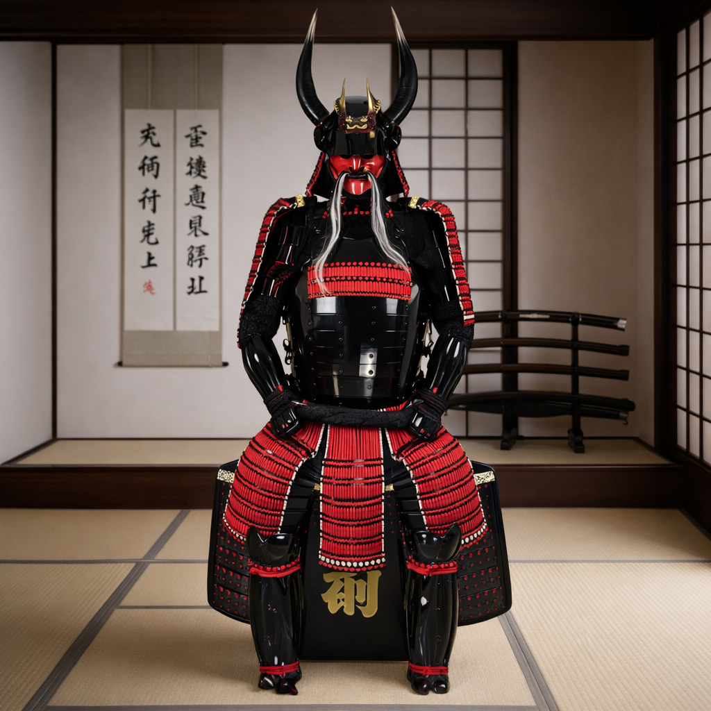 Samurai Armor Akai Raijin