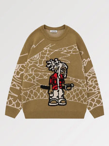 Samurai Sweater 'Hakuya'