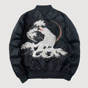 Souvenir Bomber Jacket 'Kitsuneneki'