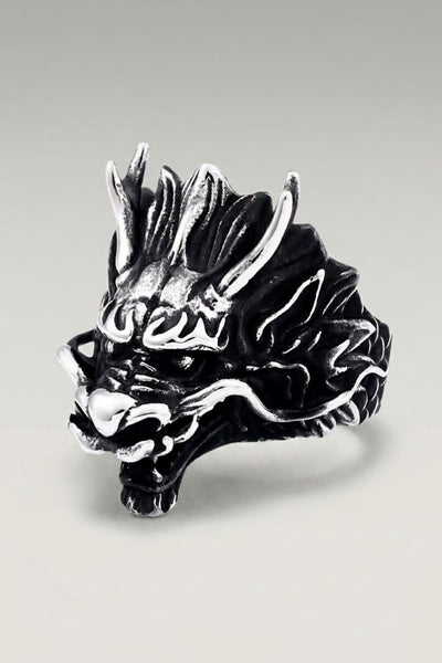 Steel Dragon Ring 'Sephiro'
