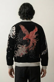 Sukajan Bomber Jacket 'Okaryu' | Japan Clothing