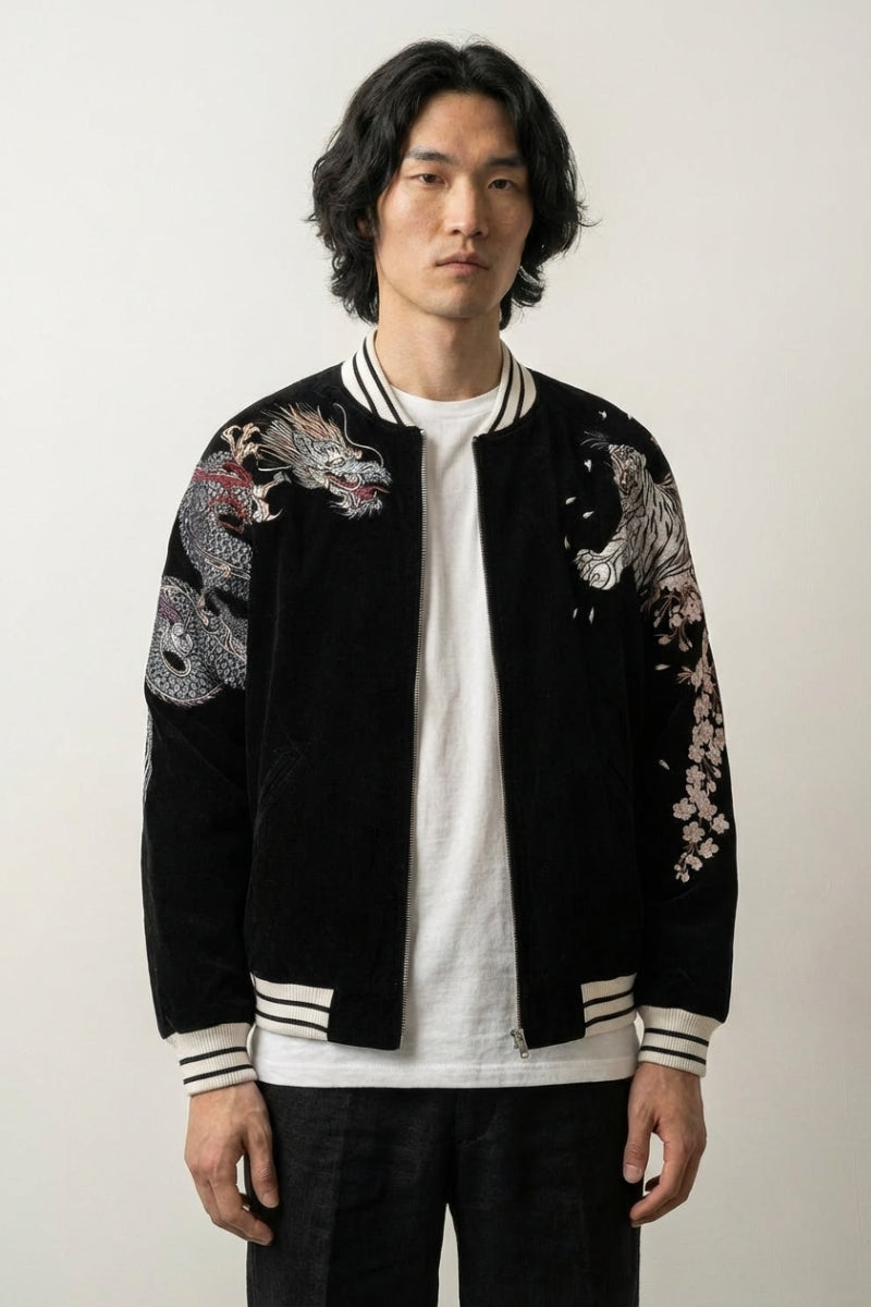 Sukajan Bomber, Eagle & Dragon Jacket | Japan Clothing – JAPAN