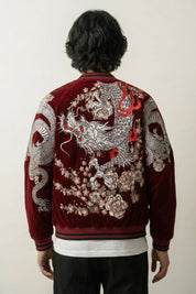 Back view of Japanese garment