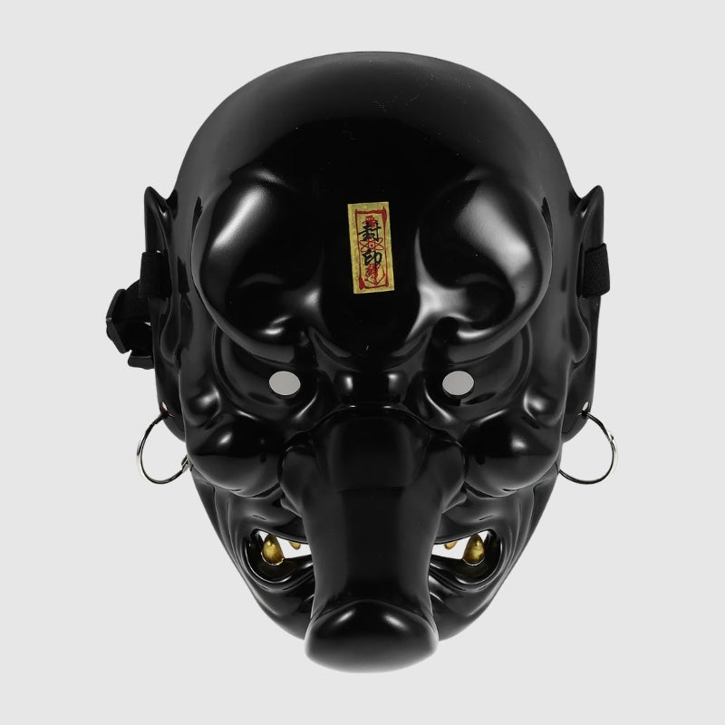 antique japanese tengu mask​
