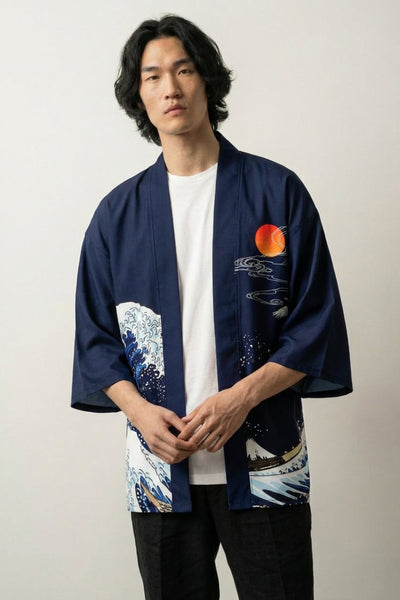The Great Wave off Kanagawa Kimono