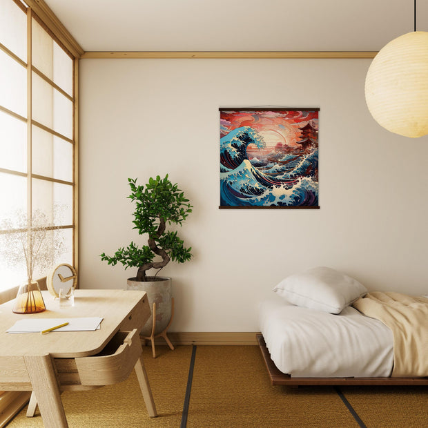 The Wave Japanese Painting &