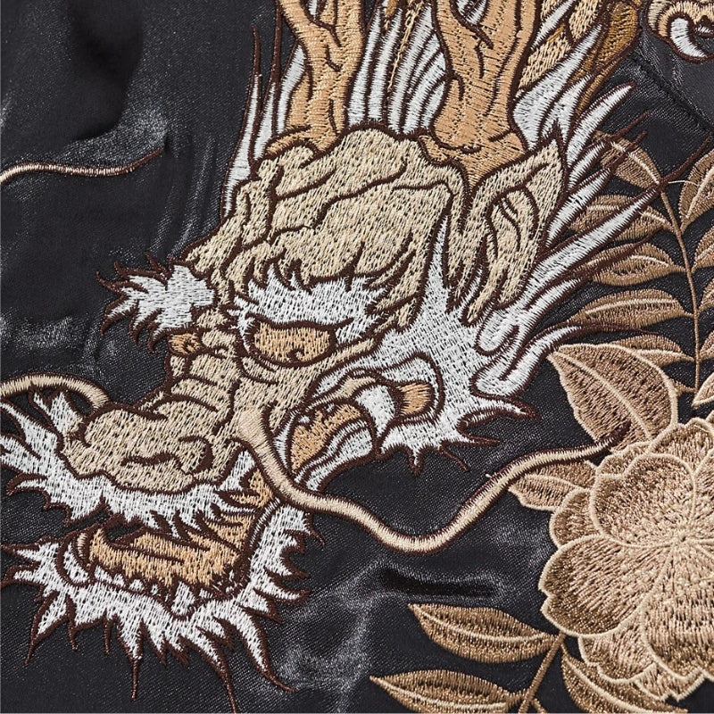 Additional view of Japanese garment with tiger print