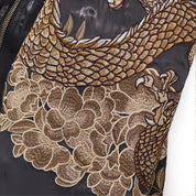 Additional view of Japanese garment with tiger print
