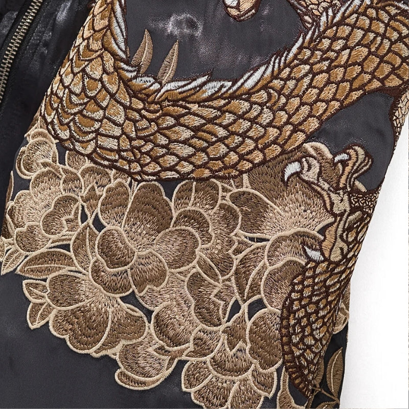 Additional view of Japanese garment with tiger print