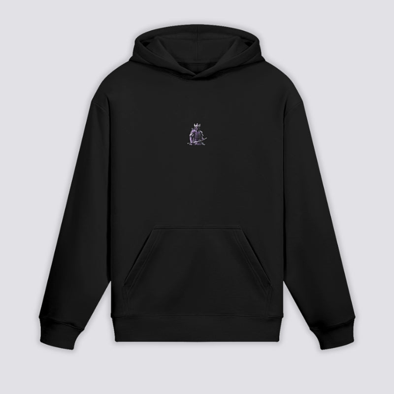 Back view of japanese hoodie