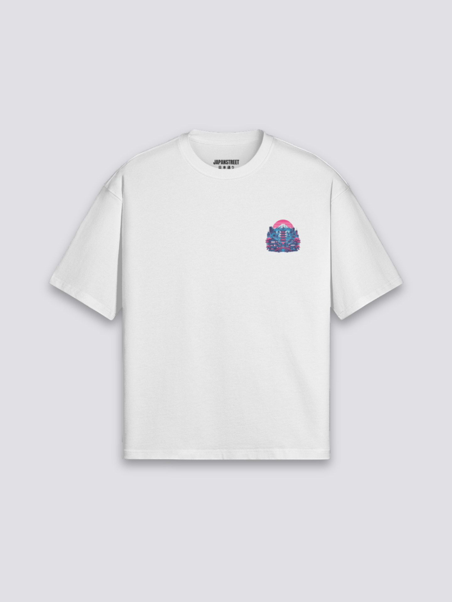 Styled look featuring japanese t-shirt