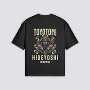 Toyotomi Hideyoshi T-Shirt - 豊臣秀吉 — Toyotomi Hideyoshi golden helmet back print