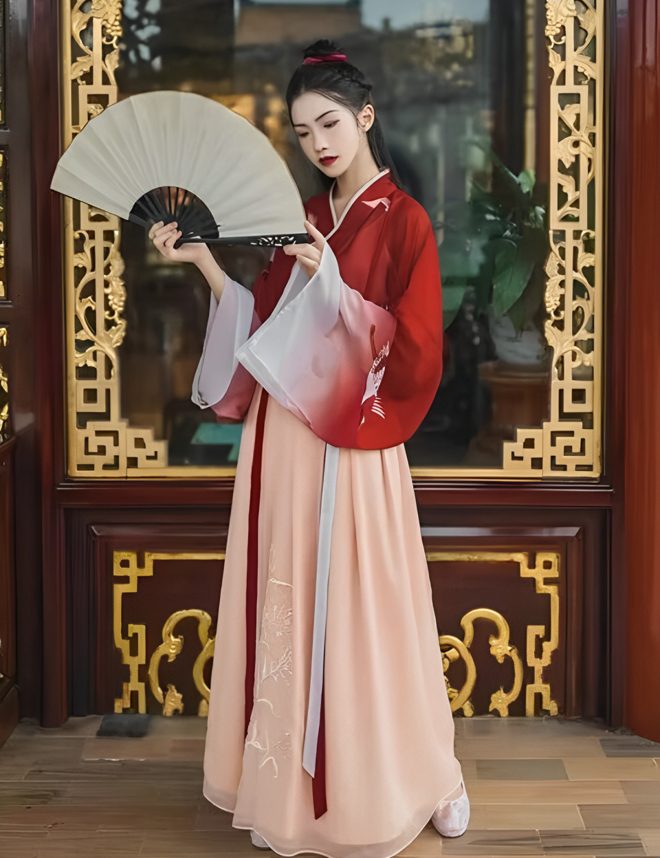 Lightweight traditional dress with Japanese inspiration
