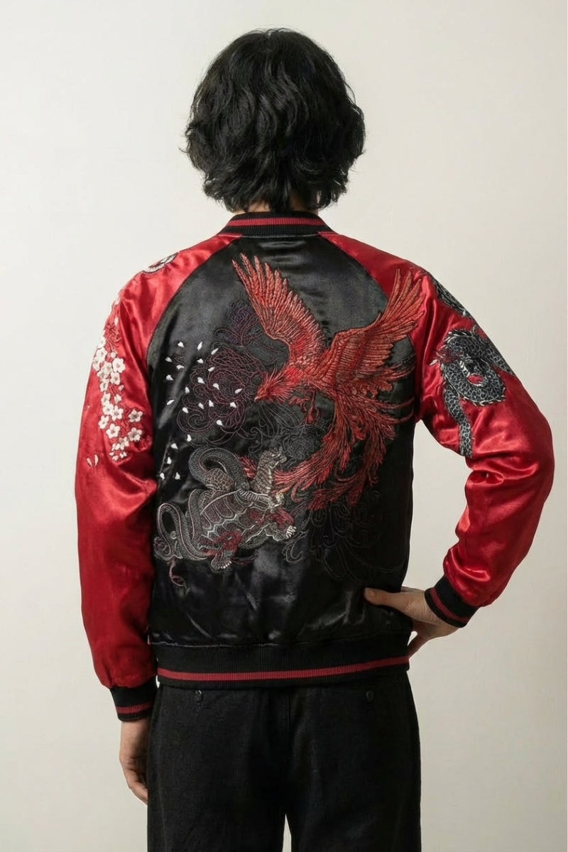 Vintage Sukajan, Eagle & Dragon Jacket | Japan Clothing – JAPAN