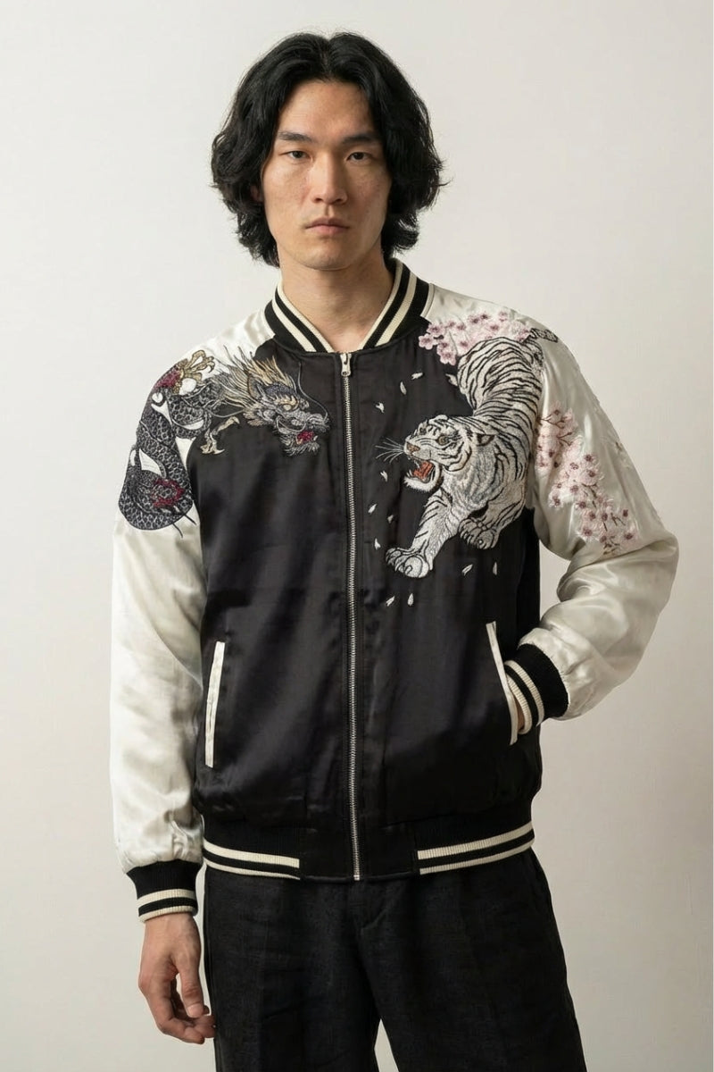 Vintage Sukajan, Eagle & Dragon Jacket | Japan Clothing – JAPAN