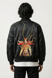 Vintage Japanese Bomber Jacket 'Samurai' | Japan Clothing