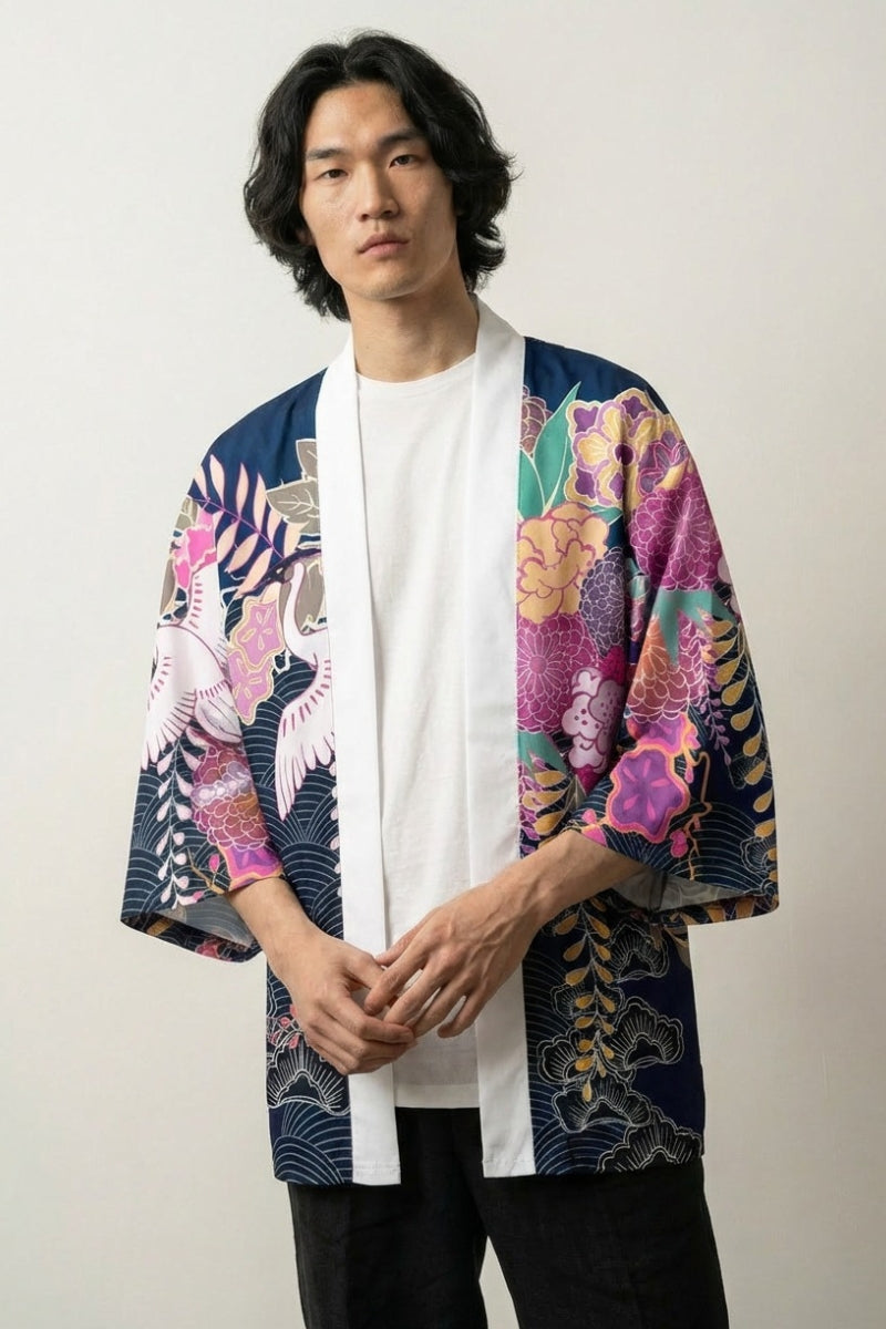 Japanese-style haori for women