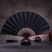 Side view of japanese folding fan