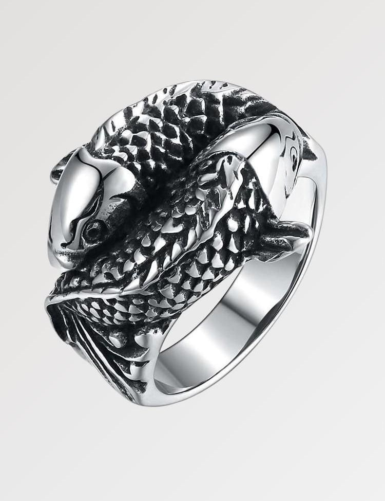 Japanese Carp Ring 'Koganei' Japanstreet