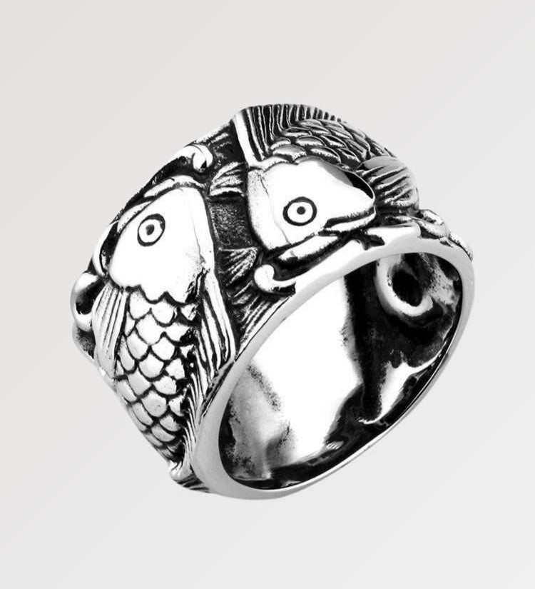 Koi Carp Ring 'Akiruno' Japanstreet