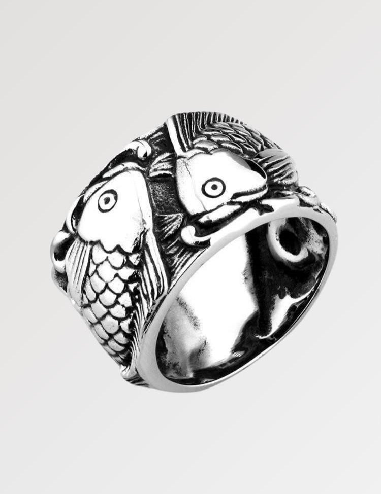 Koi Carp Ring 'Akiruno' Japanstreet