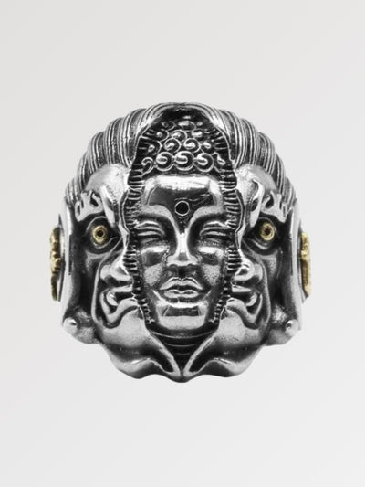 Silver Celtic Ring 'Kurobe