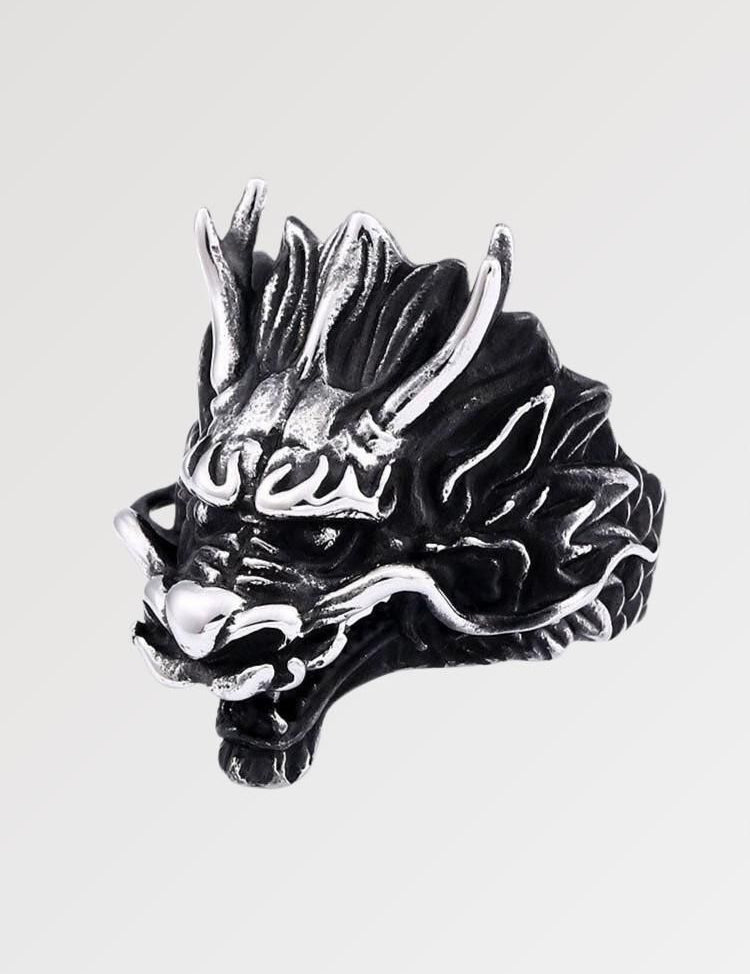 Steel Dragon Ring 'Sephiro' Japanstreet