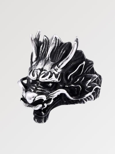 Steel Dragon Ring 'Sephiro
