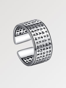 Bushido Code Japanese Writing Ring