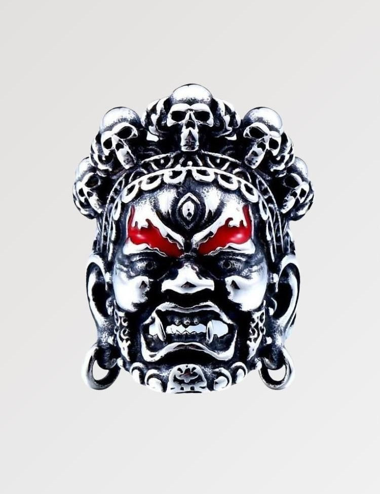 Hindu Steel Ring 'Shining' Japanstreet