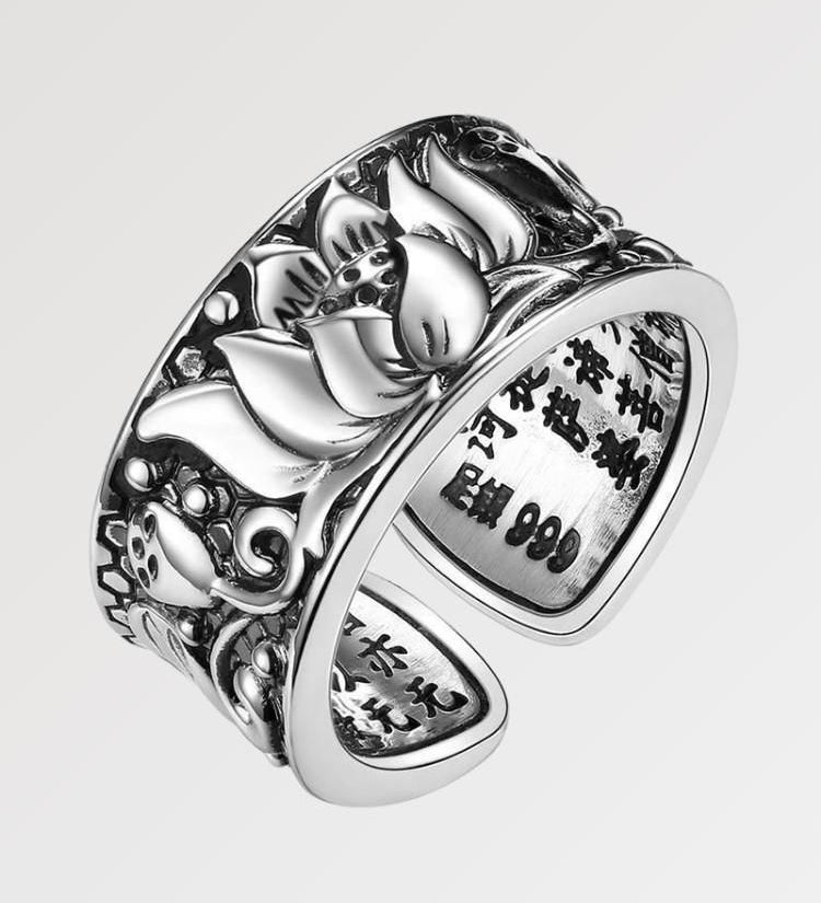 Japanese Lotus ring 'Spirit' Japanstreet