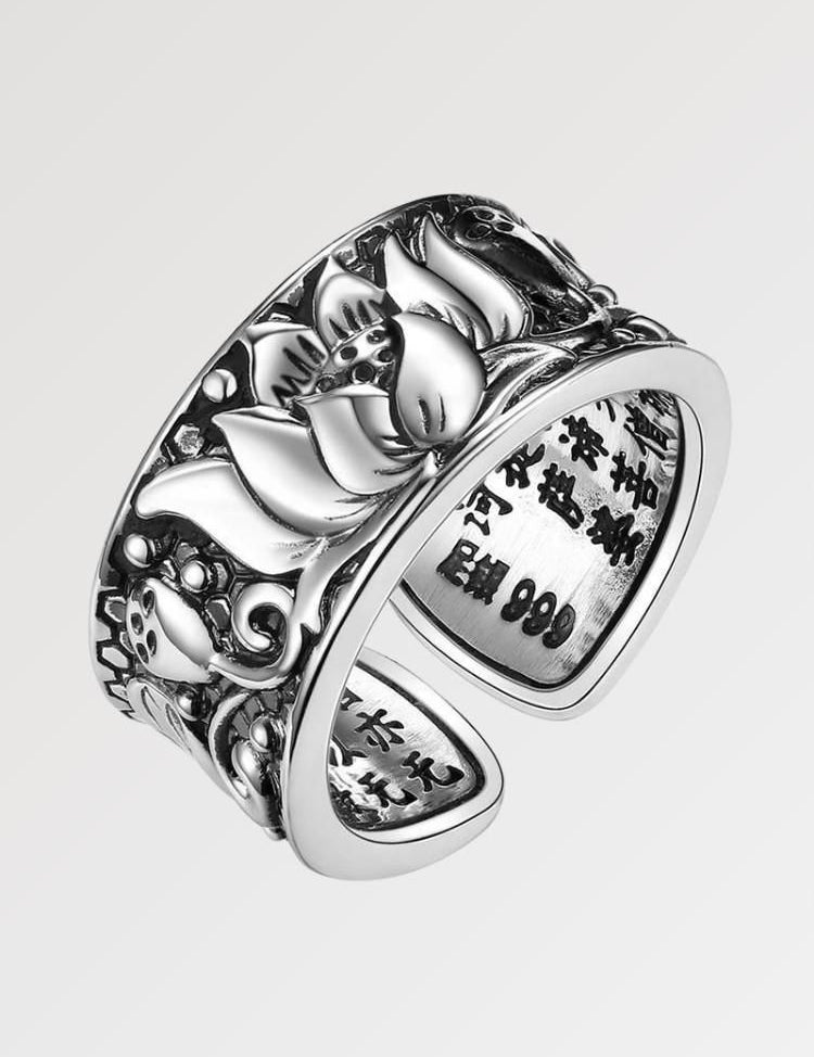 Japanese Lotus ring 'Spirit' Japanstreet