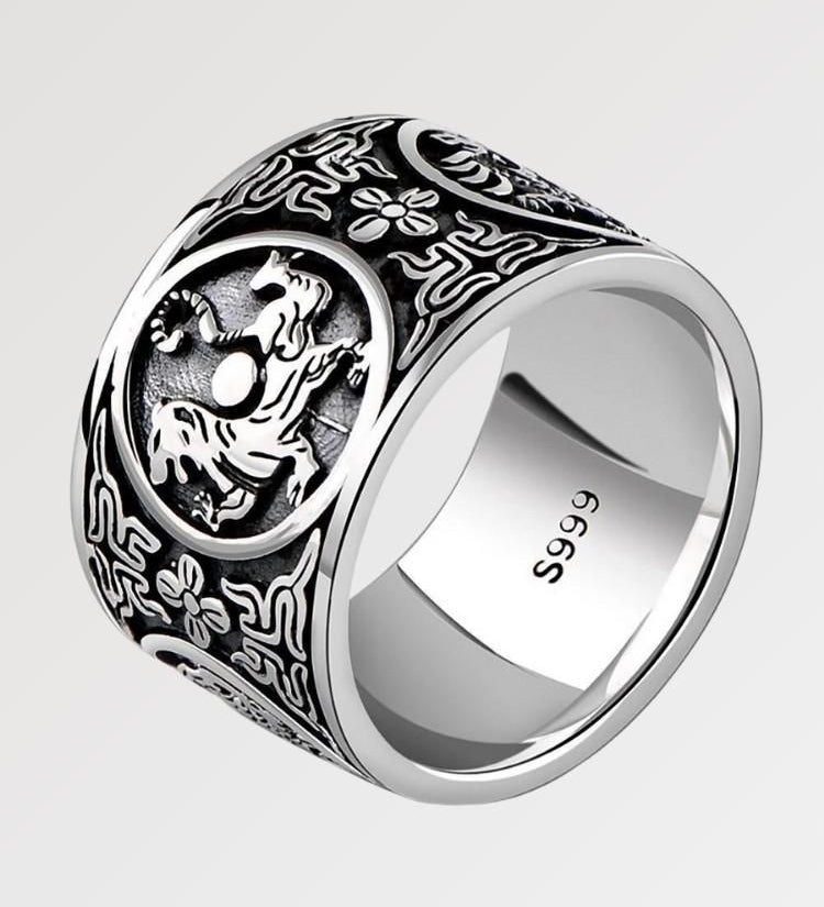 Silver Tiger Ring 'Shinjuku' Japanstreet