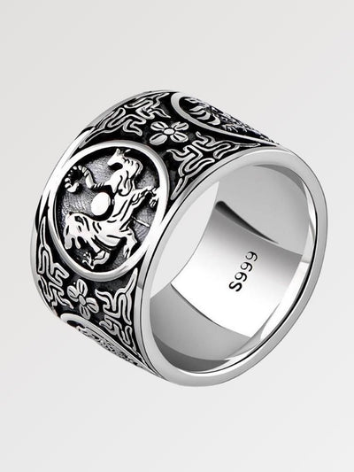 Silver Tiger Ring 'Shinjuku'