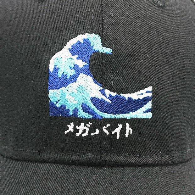 kanagawa streetwear cap