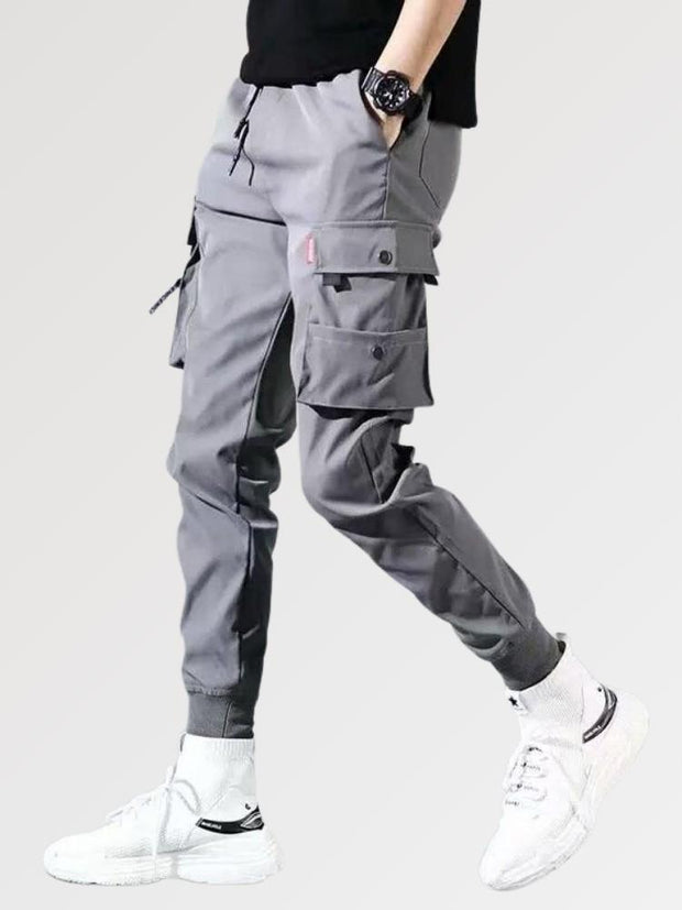 cargo pants gray
