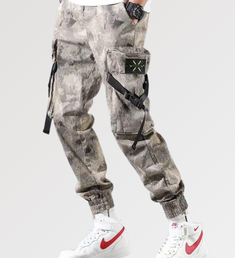 cargo pants with straps