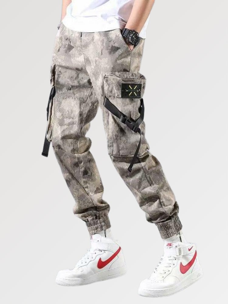 cargo pants with straps