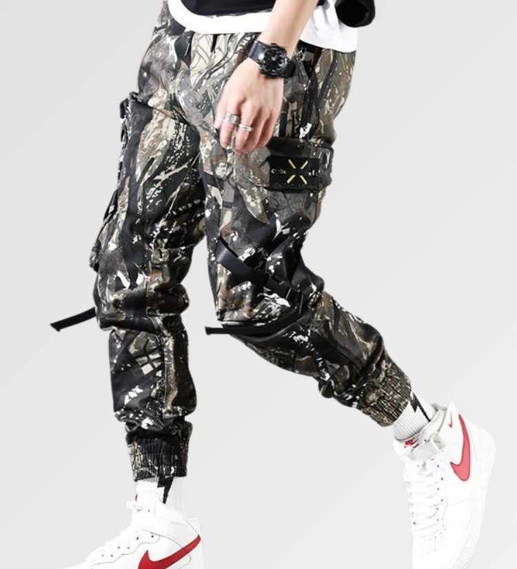 Cargo Pants with Straps 'Hakiko'