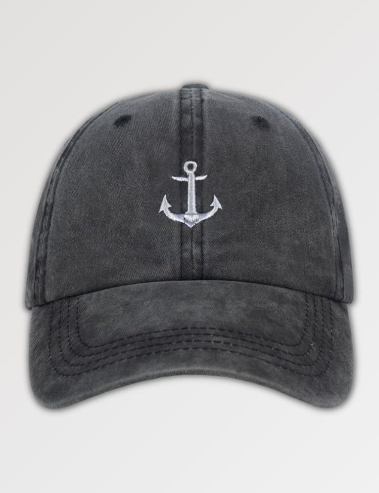navy anchor cap