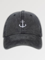 navy anchor cap