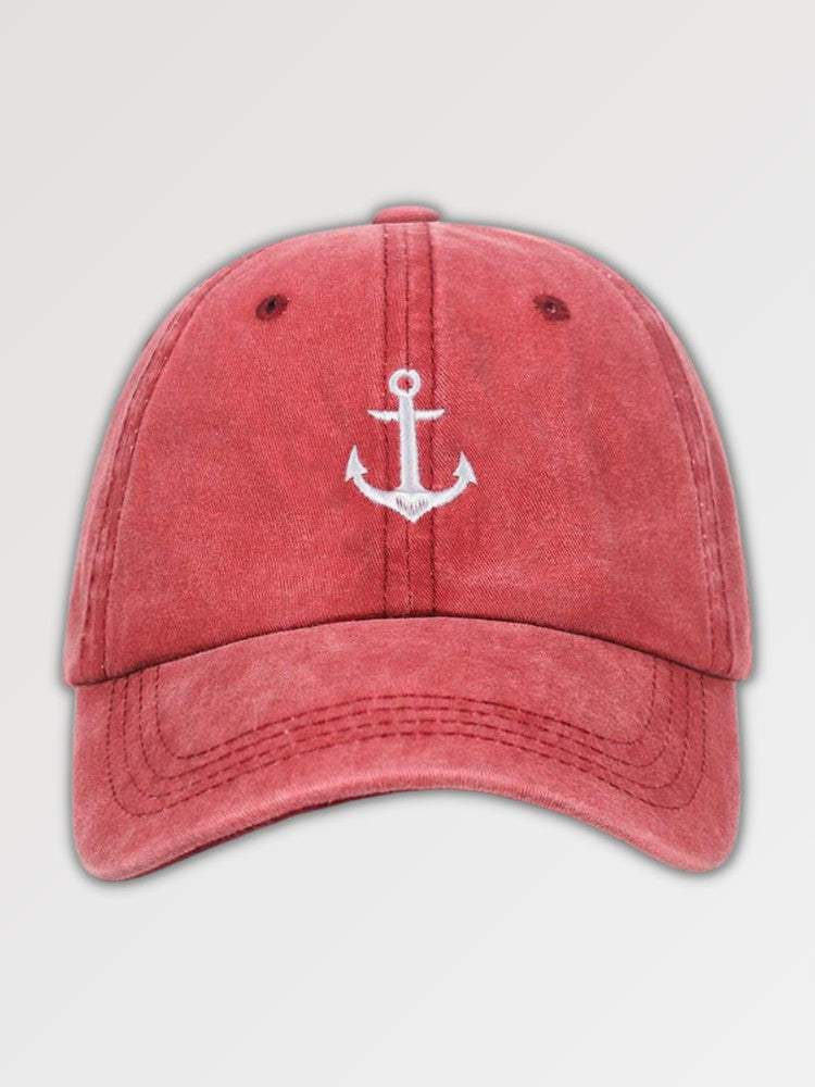 Detail view of japanese cap - Anchor cap Marine Lord.