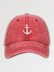 Detail view of japanese cap - Anchor cap Marine Lord.