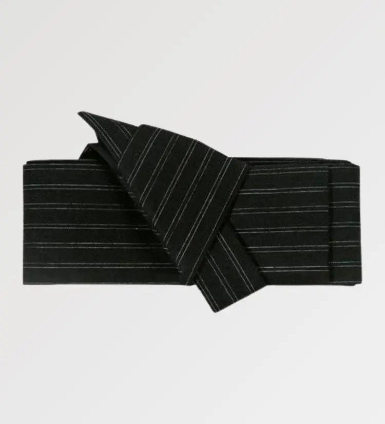 A thick cotton obi belt for men to equip your yukata or kimono