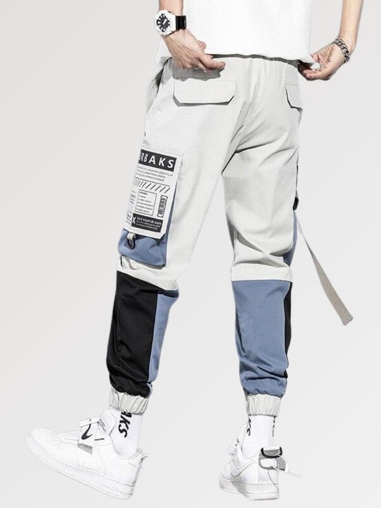 Elastic Cargo Pants 'Harajuku District'