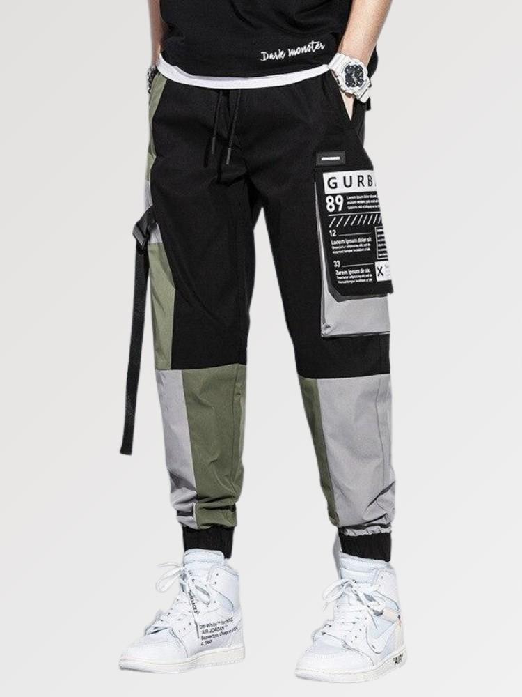elastic cargo pants