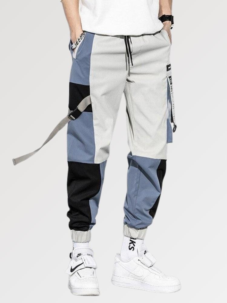 Elastic Cargo Pants 'Harajuku District'